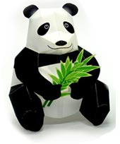 ジャイアントパンダ 完成見本