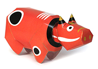 あかべこ 完成見本