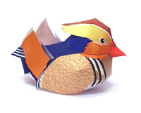 オシドリ 完成見本