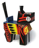 三春駒 完成見本